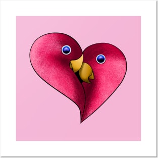 Parrot Love Posters and Art